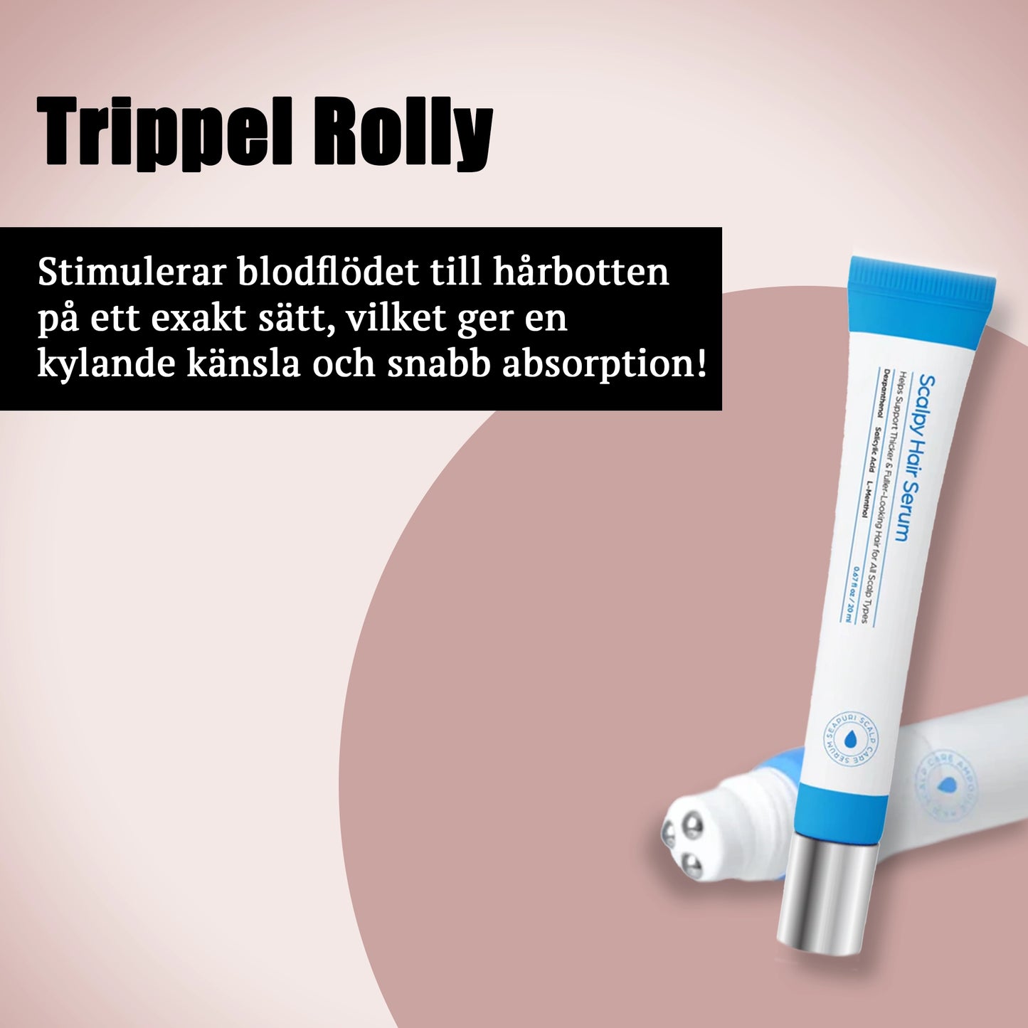 Hårbottenserum med Salicylsyra och Panthenol – 20 ml