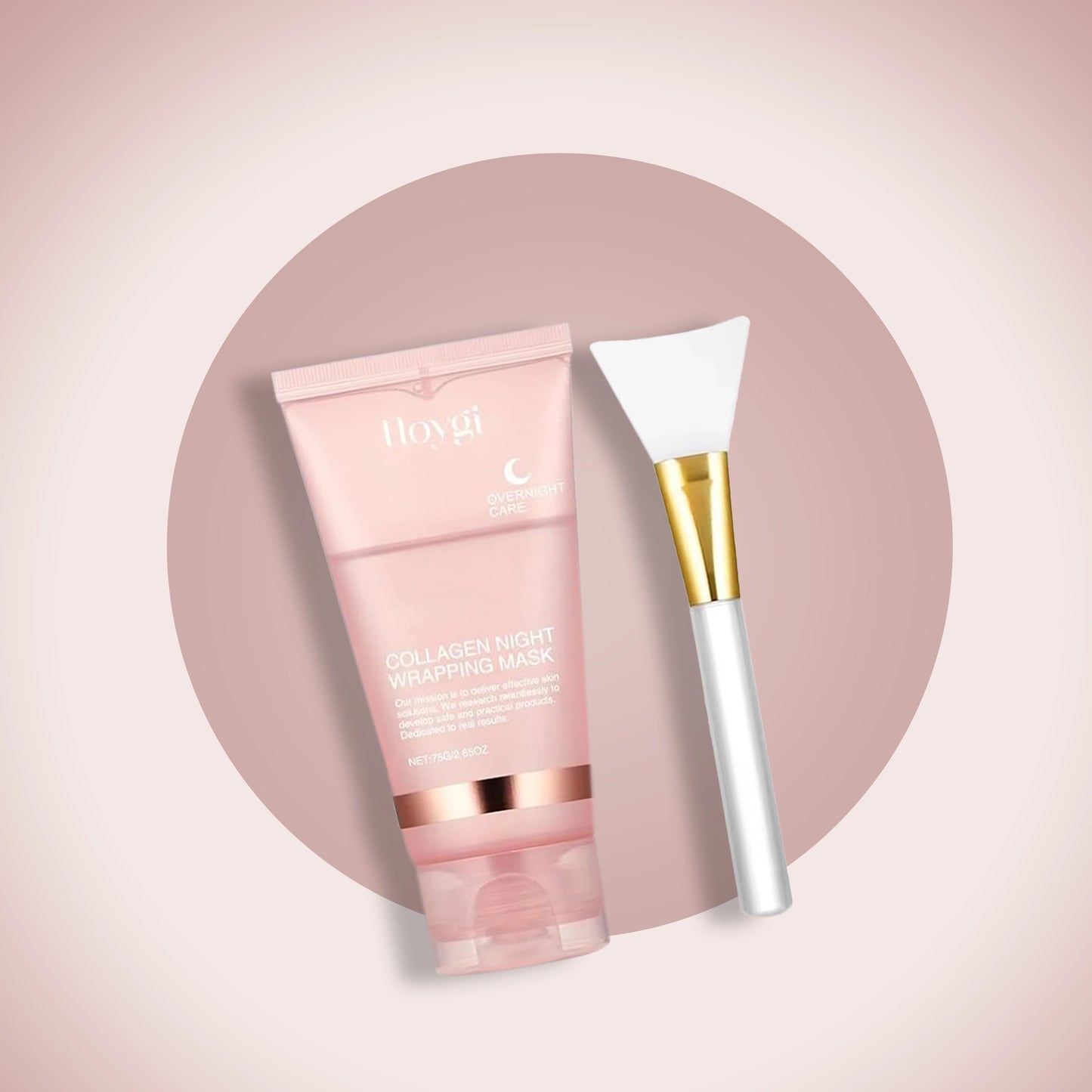 Kollagen Nattmask med Peel-Off-Formula för Ansiktet