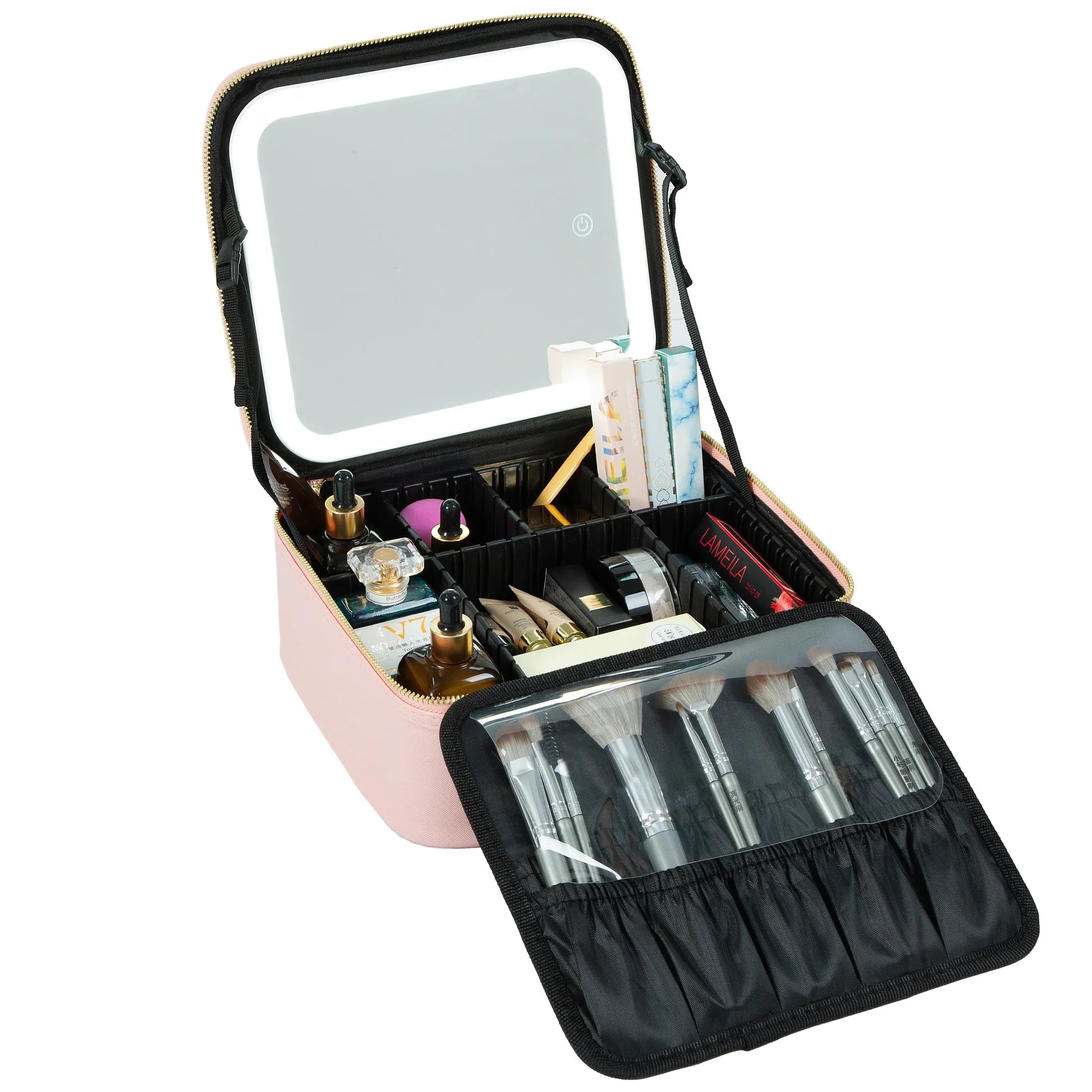 LumiCase™ | Makeup bag with LED mirror