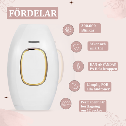 IPL-hårborttagningsapparat för ansikte och kropp