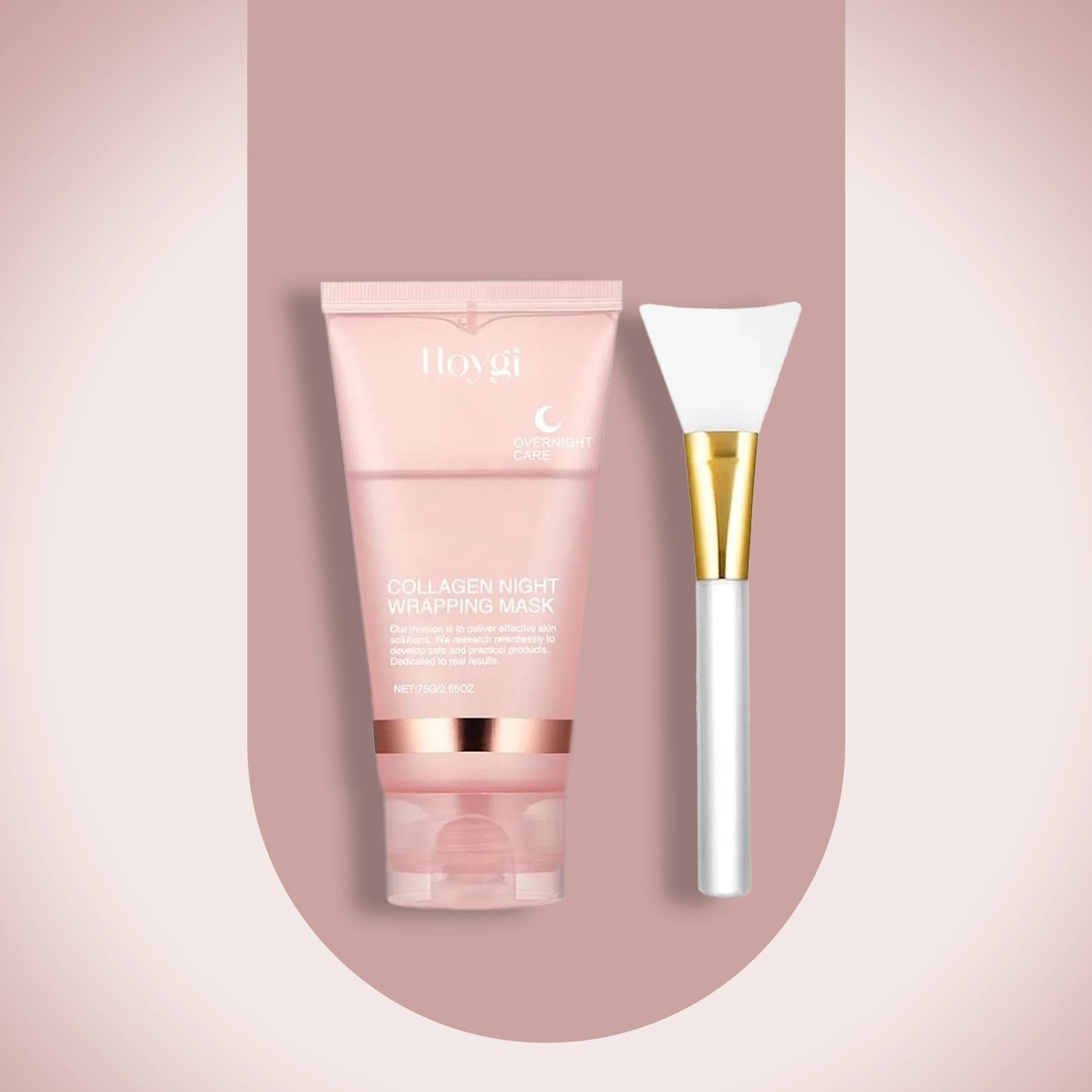 Kollagen Nattmask med Peel-Off-Formula för Ansiktet