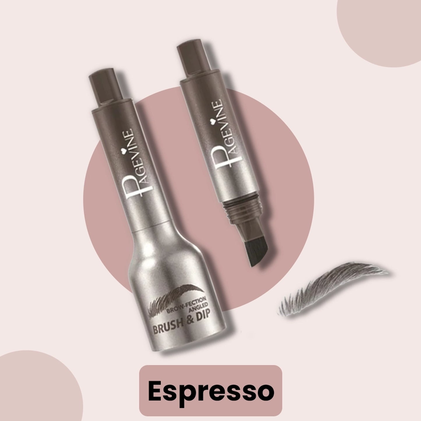 Microblading Ögonbrynspenna med Gaffelspets för Hårliknande Bryn