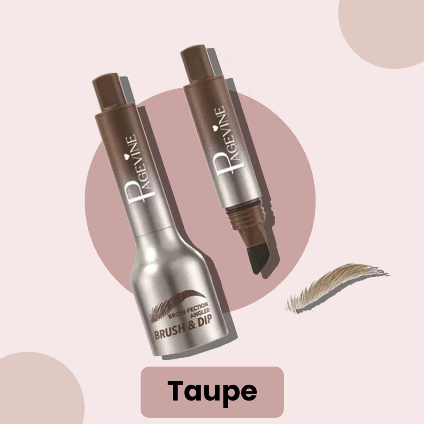 Microblading Ögonbrynspenna med Gaffelspets för Hårliknande Bryn